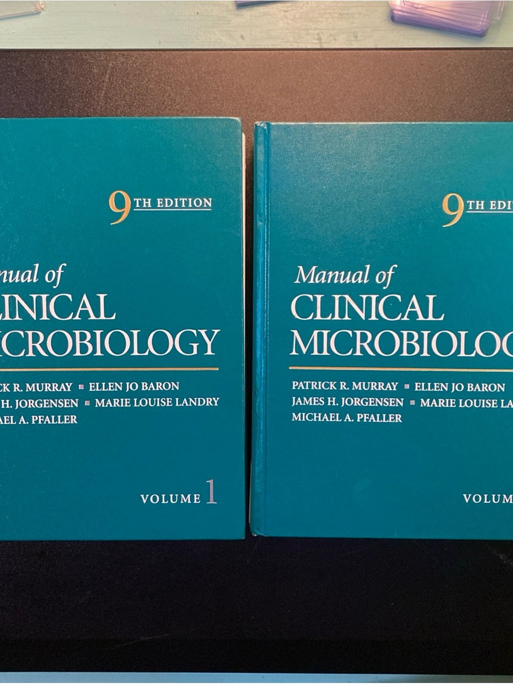 Manual of Clinical Microbiology Set - Teal Covers (Volume 1 & 2)